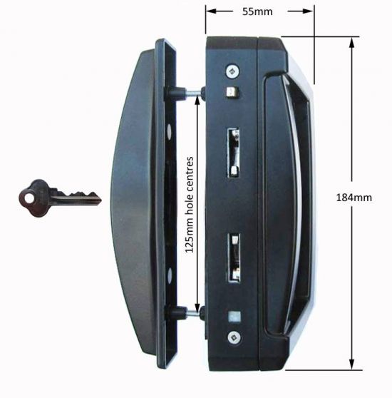 Aria Endeavour key locking lock dimensions