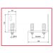 H31S 290 Single wall guide - Dimensions