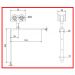 Soltaire 180 Angle Plate Hanger - Dimensions
