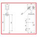 Soltaire 250 Saddle Plate Fixing Hanger - Dimensions