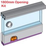 Zenith Glass Door Kit - 1800mm
