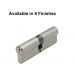 Windsor 90mm Double Key 5 Pin Euro Cylinders