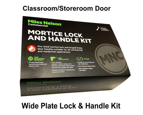 Miles Nelson 60mm Backset Classroom/Storeroom Kit