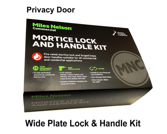 Miles Nelson 60mm Backset Privacy Kit