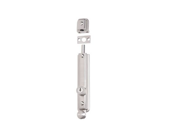 Tradco 150mm Locking Surface Mounted Bolt - SN