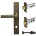 Federal Lever on Rose Privacy Set - AB