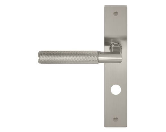 Lumina Lever on Privacy Turn Plate Set - BN