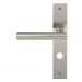 Linear Lever on Privacy Turn Plate Set - BN
