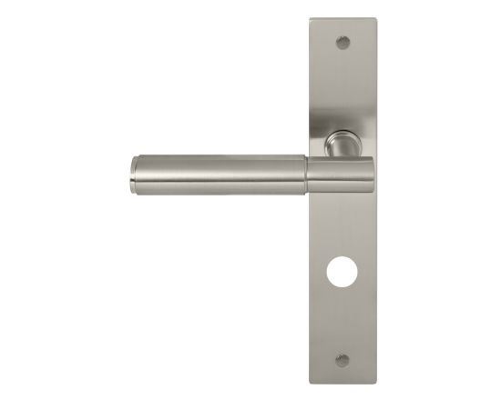 Linear Lever on Privacy Turn Plate Set - BN