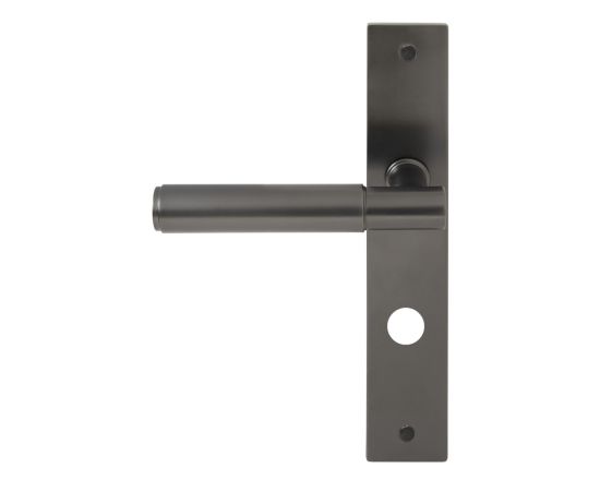 Linear Lever on Privacy Turn Plate Set - GN