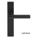 Linear LH Dummy Lever on Plate - BLK