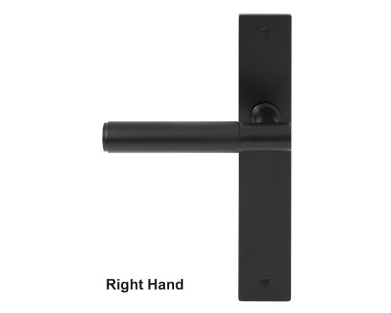 Linear RH Dummy Lever on Plate - BLK