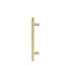 Square 300mm Solid Brass Entrance Handle - USB