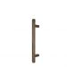 Square 300mm Solid Brass Entrance Handle - OR