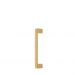 Square 235mm Solid Brass Entrance Handle - UB