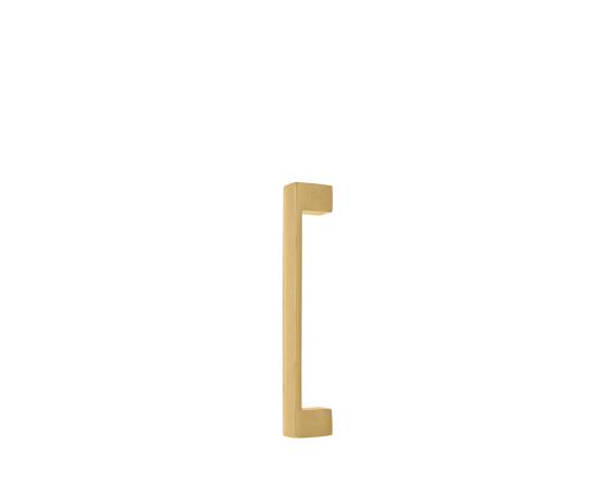 Square 235mm Solid Brass Entrance Handle - UB