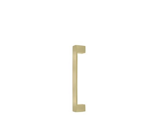 Square 235mm Solid Brass Entrance Handle - USB