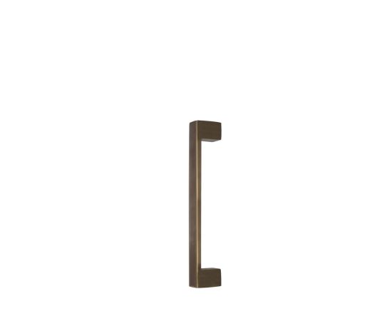 Square 235mm Solid Brass Entrance Handle - OR