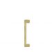 Square 235mm Solid Brass Entrance Handle - MSB