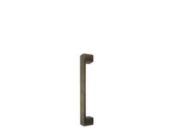 Square 235mm Solid Brass Entrance Handle - BHB