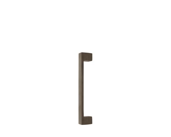 Square 235mm Solid Brass Entrance Handle - AB