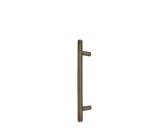 Round 300mm Solid Brass Entrance Handle - RB