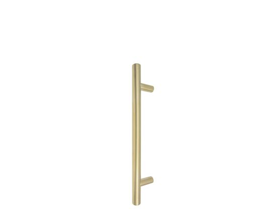 Round 300mm Solid Brass Entrance Handle - USB