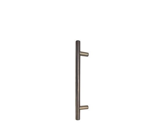 Round 300mm Solid Brass Entrance Handle - NB