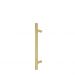 Round 300mm Solid Brass Entrance Handle - MSB