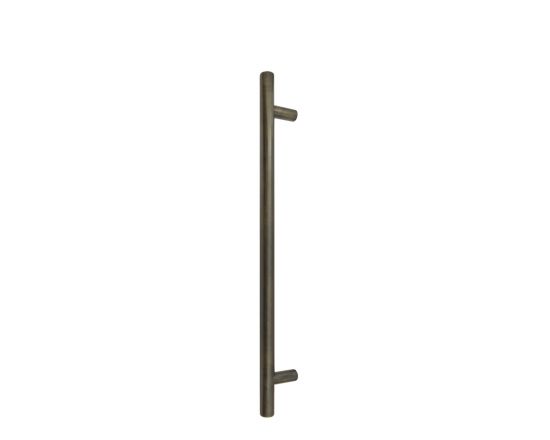 Round 400mm Solid Brass Entrance Handle - OR