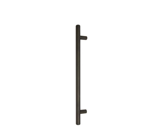 Round 400mm Solid Brass Entrance Handle - DRB