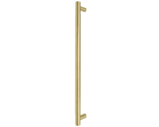 Milford 600mm Solid Brass Entrance Handle - NB