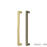 Kepler Solid Brass Pull Handle Set - 400mm
