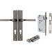 Annecy Lever on Rectangular Plate Entrance Set - DN