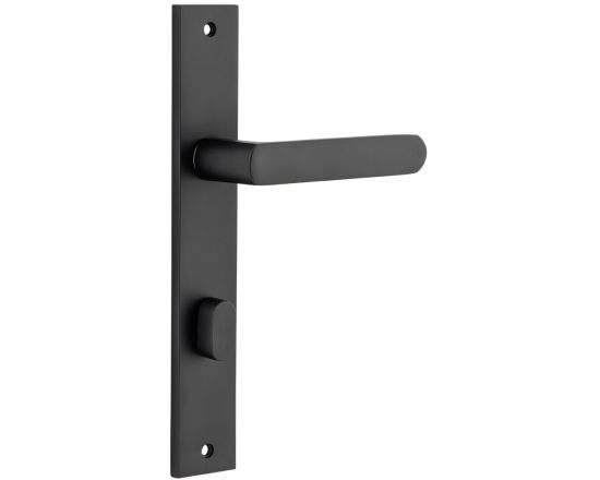 Osaka Lever On Rectangular Privacy Plate Pair - MB
