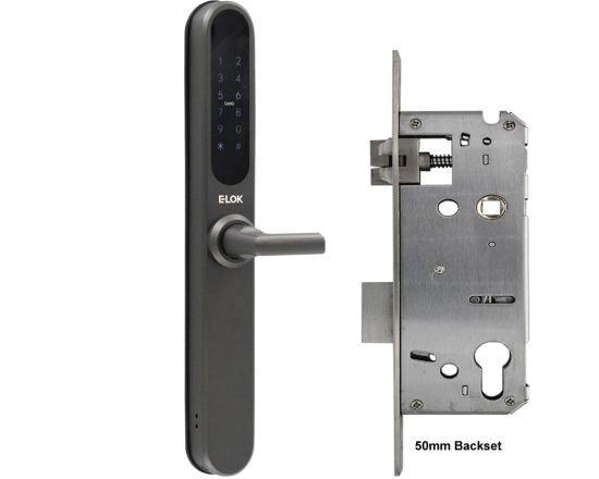 E-LOK 915 Smart Snib Lockset - GM w/ 50mm Backset