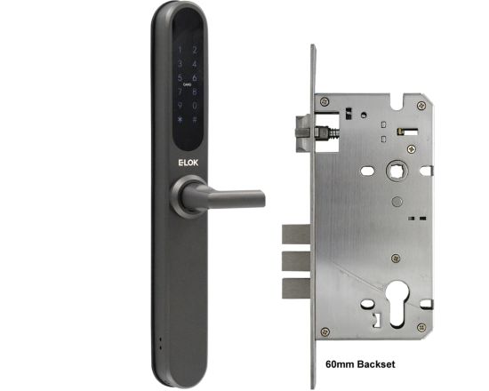 E-LOK 915 Smart Snib Lockset - GM w/ 60mm Backset