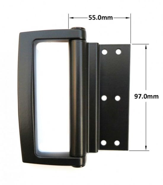 External bi fold door pull handle