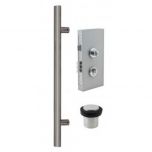 Round Entrance Handle Combo 600mm - SS