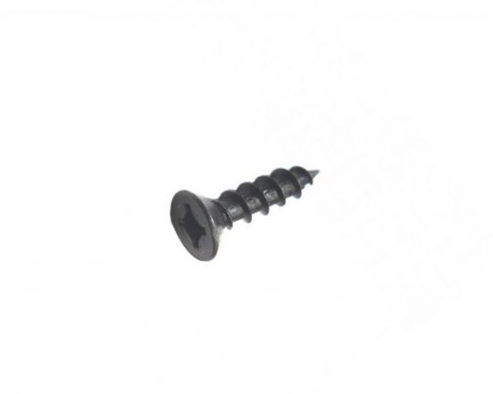 Black 19mm door hinge screw