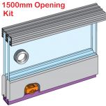 Zenith Glass Door Kit - 1500mm
