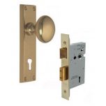 Victorian Knob  - Std Key Locking Set