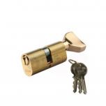 Mini Oval  Cylinder & Keys  - Key/Turn