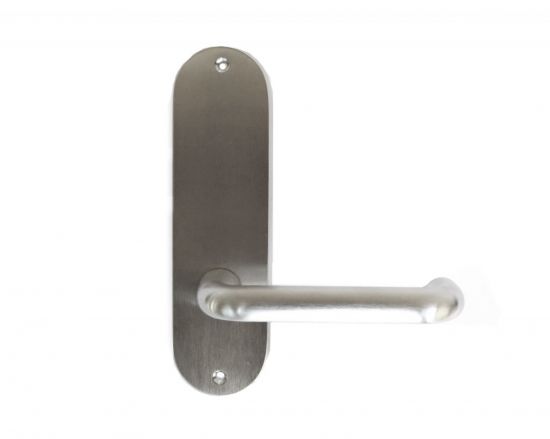 Legge internal lever on plate furniture