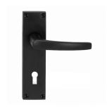 Contract Lever On Plate Set - Blk