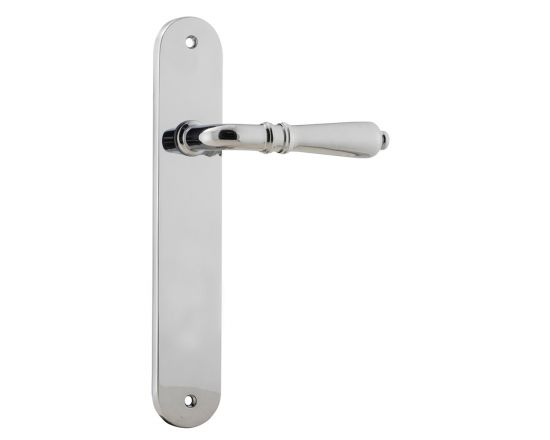 Sarlat lever on blank plate set - Polished Chrome