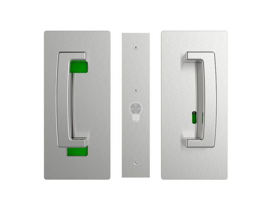 CL406 ADA RH Emergency Release/LH Snib Magnetic Privacy Set Configuration