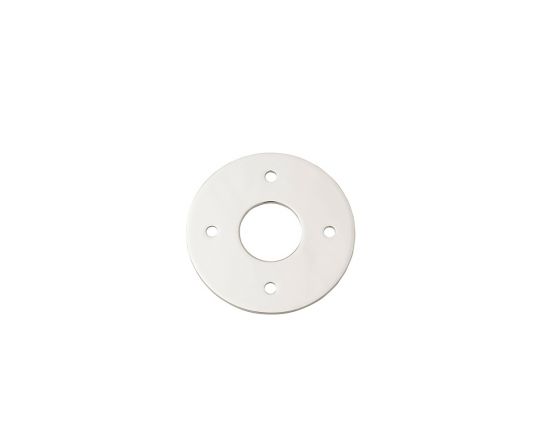 Tradco door lever adaptor plate - Polished Nickel