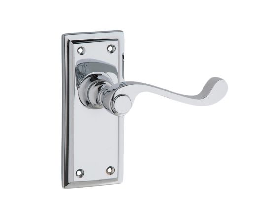 Milton single lever on small plate - Chrome Plate