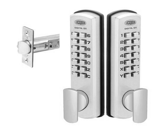 Lockwood 530 twin keypad digital lock set